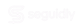 Logotipo oficial de Seguidly blanco